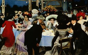 Night Restaurant by M.G Slepyan